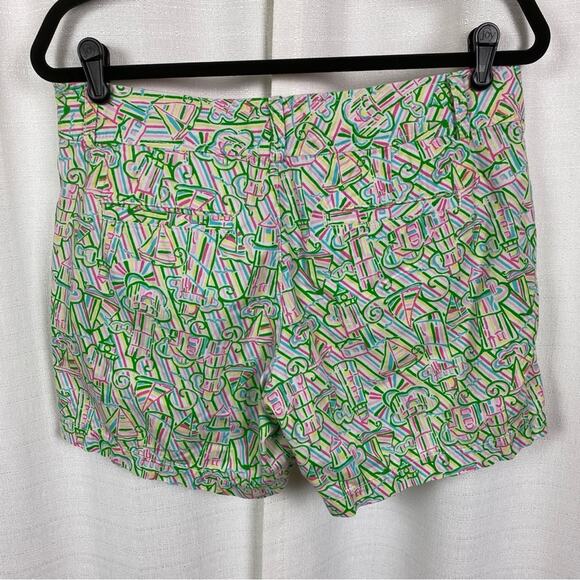 Lily Pulitzer Grace Short In Guiding Light Pattern Sz.6 - Picture 8 of 11